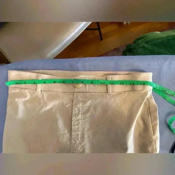 Jules & Leopold Beige Pants - Picture 8 of 8